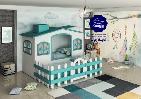 تخت خواب میهمان میزبان مدل مزرعه - Image 2